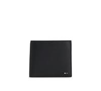 BOSS Grained faux-leather wallet with signature-stripe trim - Style Ray_4cc_Coin N., 50536511 Black pcs.