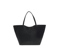 BOSS Grained tote bag with Double B monogram - Style Anett New BIG Tote, 50563158 Black pcs.
