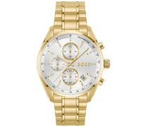 BOSS Grand Prix 1514261 - Man - 40 mm - Analogue - Quartz - Mineral Glass Silver 40 mm