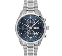 BOSS Grand Prix 44 1514226 - Man - 44 mm - Analogue - Quartz - Mineral Glass Blue 44 mm