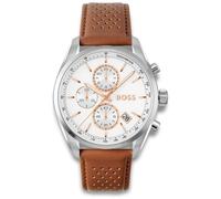 BOSS Grand Prix 44 1514313 - Unisex - 44 mm - Analogue - Quartz Brown 44 mm