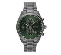 BOSS Grand Prix 44 Chronograph Calendar Grey IP Stainless Steel Watch