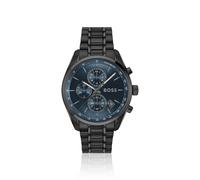 BOSS Grand Prix 44 chronograph watch with blue dial - Style GRAND PRIX 44, 58733301 Black pcs.