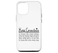 Boss Grandma Prays Loves Strong In Faith Trusts God Case for iPhone 12/12 Pro