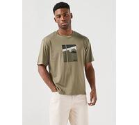 BOSS Graphic T-Shirt, Dark Beige, Size 2Xl, Men Dark Beige