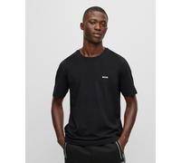 Boss 50478019 Short Sleeve Crew Neck T-shirt 2 Units Black XL Man