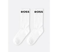 BOSS Men's 2P RS Sport CC Socks, New-White100, 43-46 (Pack of 2)