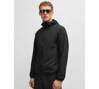 Men's BOSS Green Commuter Mens Hooded Jacket - Black - Size: 38/Regular