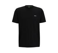 BOSS Green Mens T Shirt Black Cotton - Size 4XL