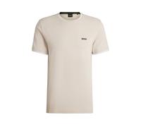 BOSS Green Mens Taul T-Shirt Open Beige - Size 2XL
