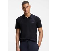 BOSS Green Momentum-Lite Mens Short Sleeve Polo Shirt - Dark Blue 402