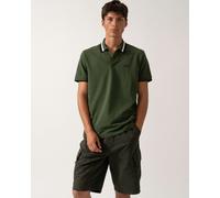 BOSS Green Paddy AP Heritage Mens Polo Shirt - Open Green 355