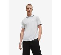 BOSS Green Paddy short sleeve Polo pure white - S