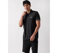BOSS Green Palle Mesh Mens Polo Shirt - Black 001 - L