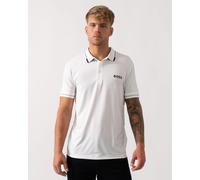 BOSS Green Paul Pro Mens Tipped Polo Shirt - Natural 104