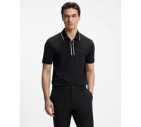 Hugo Boss Polo Shirt Philix GOC - Slim Fit, Moisture-Wicking Stretch Cotton - Black XL