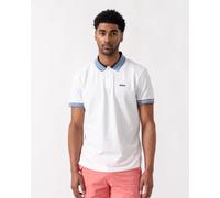 BOSS Green PL_Member Mens Short Sleeve Polo Shirt - White 100