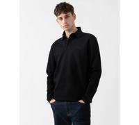 BOSS Green Plisy Mirror Mens Long Sleeve Polo Shirt - Black 001 - L