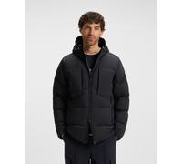 BOSS Green Riplite Puffer Hooded Jacket Dark Blue - XL