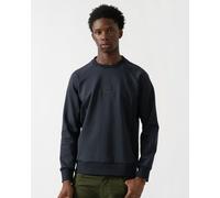 BOSS Green Salbo Rib Mens Crew Neck Sweatshirt - Dark Blue 402 - Dark Blue 402 - M