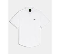 BOSS Green ST_Motion Mens Short Sleeve Shirt - White 100