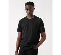 BOSS Green Taddy Mens Cotton Piqué T-Shirt with Oxford-Jacquard Back Collar -