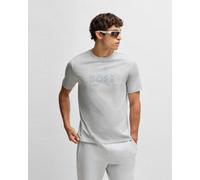 BOSS Green Tee Drop Needle short sleeve T-shirt light grey - XL