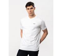BOSS Green Tee V Mens V-Neck T-Shirt - White Cotton - Size X-Large