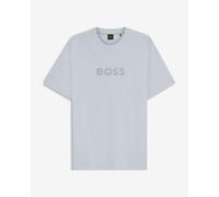 BOSS Green Terrace Logo Short Sleeve T-Shirt Light Blue - L