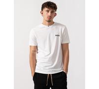 BOSS Green x Matteo Berrettini T-Shirt with Moisture-Wicking Piqué - White 100