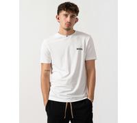 BOSS Green x Matteo Berrettini T-Shirt with Moisture-Wicking Piqué - White 100
