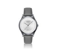 BOSS Grey-plated watch - Style PURITY, 58114150 Silver pcs.