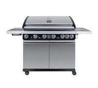 Boss Grill Alabama Elite 6 Burner Gas BBQ in Stainless Steel