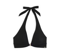 BOSS Halterneck bikini top with removable padding - Style TRIANGLE_BOSS CODES, 50561258 Black L