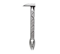 Boss Hammer 9” Boss Trim Paw with Lift - Titanium Cats Paw Nail Puller with Integrated Lift Feature, Wide Whale Tail, 4 Points of Pull, 13mm Hex Wrench & Magnetic Striking Face - Made in USA - BTPTIL