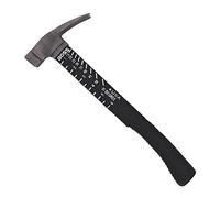 Boss Hammer BH10TIPFS 10 oz. Fiberglass Handle Smooth Face Titanium Hybrid Hammer