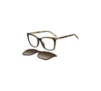 BOSS Havana-acetate optical frames with clip-on shaded lenses - Style BOSS 1787/G/C0865516, 58333362 Brown Patterned pcs.
