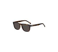 BOSS Havana-acetate sunglasses with silver-tone hardware - Style BOSS 1626/S08655IR, 58122758 Brown pcs.