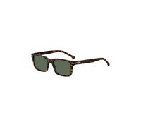 BOSS Havana-acetate sunglasses with silver-tone hardware - Style BOSS 1628/S08654QT, 58122754 Brown pcs.