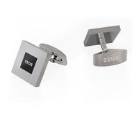 BOSS Hendrick Black Enamel Cufflinks