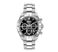 Boss Hero 2.0 Chronograph Quartz Black Silver Watch
