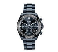BOSS Chronograph Quartz Watch for Men Hero 2.0 Collection with Blue Stainless Steel Bracelet - 1514270