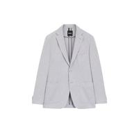 BOSS herringbone regular-fit jacket in a cotton blend - Grey 50-52-54