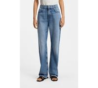 BOSS High-waisted regular-fit jeans in blue rigid denim - Style C_ADA HR 15.0, 50558686 Blue 29/32