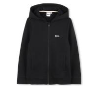 Boss - Hooded Cardigan - Black - Boy - 16 Years
