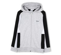 Boss - Hooded Cardigan - Chine Grey - Boy - 8 Years