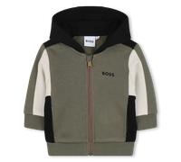 Boss - Hooded Cardigan - Green - Boy - 6 Months