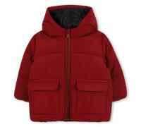 Boss - Hooded Down Jacket - Dark Red - Boy - 2 Years