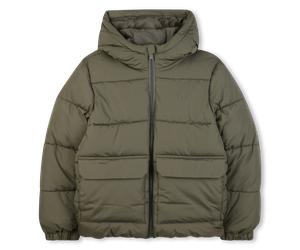 Boss - Hooded Down Jacket - Green - Boy - 10 Years