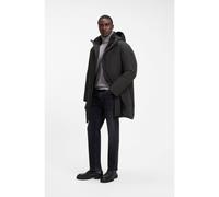 BOSS Hooded down jacket in water-repellent fabric - Style C-Delio, 50565113 Black 42R